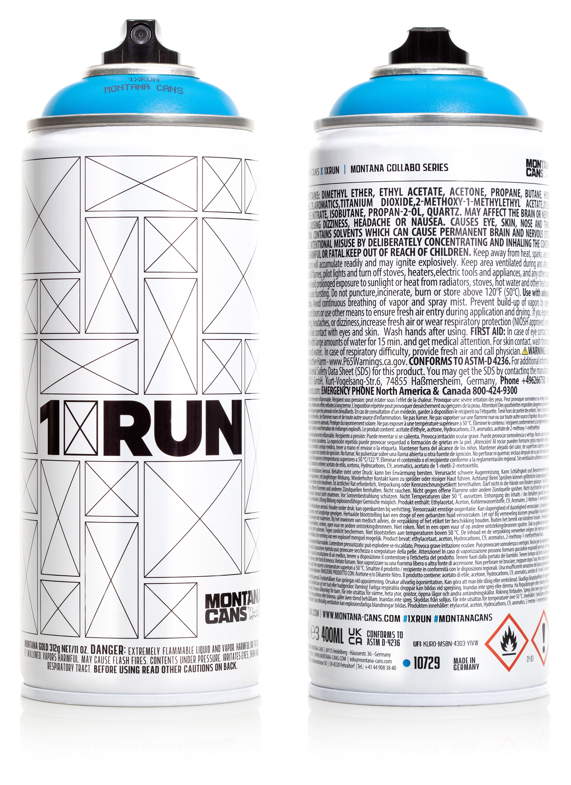 1XRUN X Montana Cans Collaboration 1XRUN X Montana Cans Collaboration