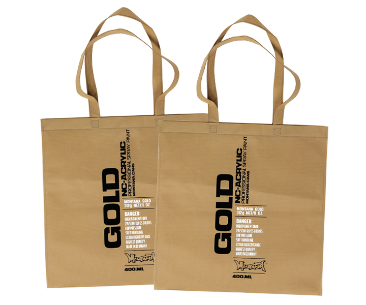 MO-PP_BAGS_GOLD Montana PP Bag - GOLD