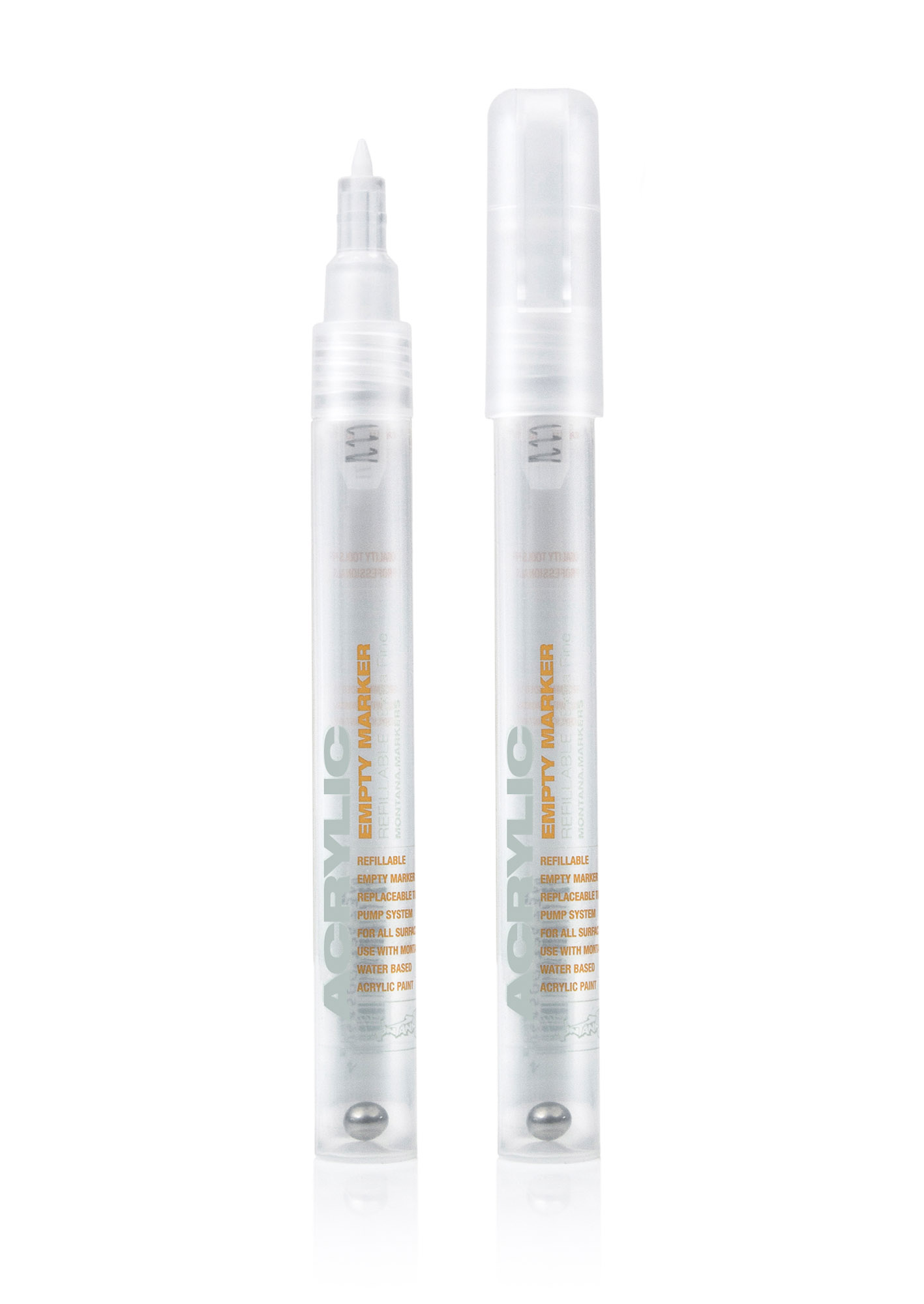 Montana ACRYLIC EMPTY Marker Extra Fine 0.7mm Montana ACRYLIC EMPTY Marker Extra Fine 0.7mm