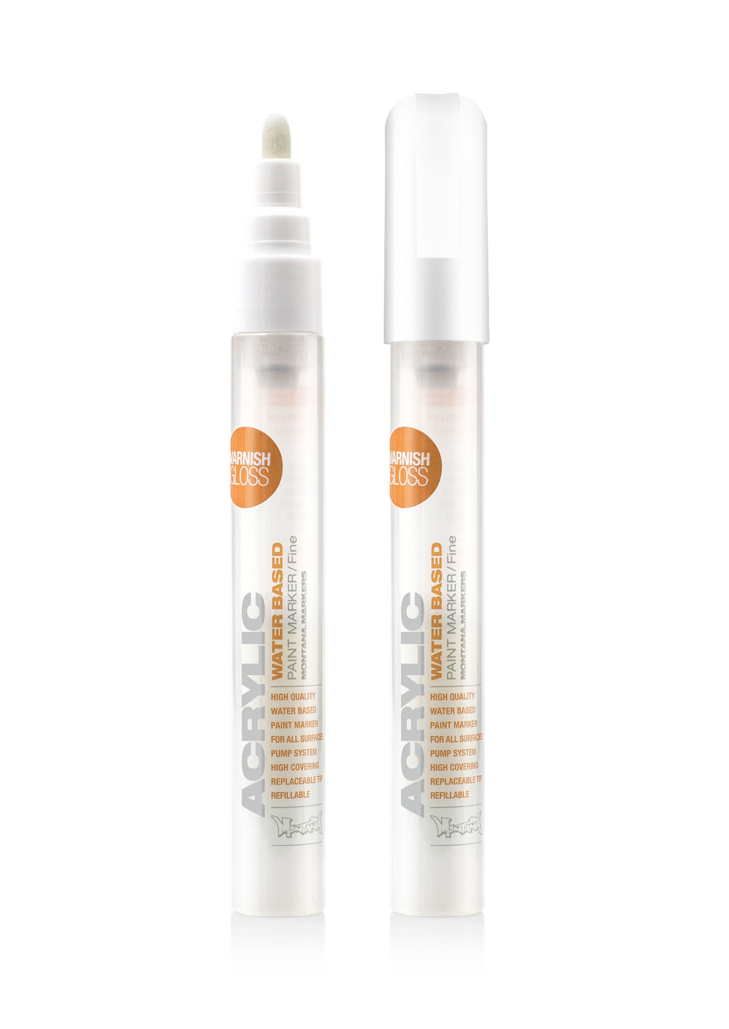 Montana ACRYLIC Marker Varnish Gloss 2mm Fine Montana ACRYLIC Marker Varnish Gloss 2mm Fine