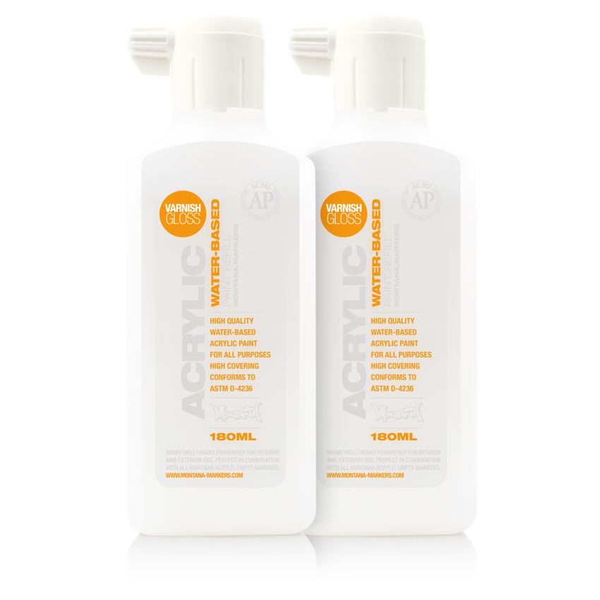 MONTANA-ACRYLIC_VARNISH-REFILL_180ML Montana ACRYLIC Marker Varnish Gloss 180ml Refill