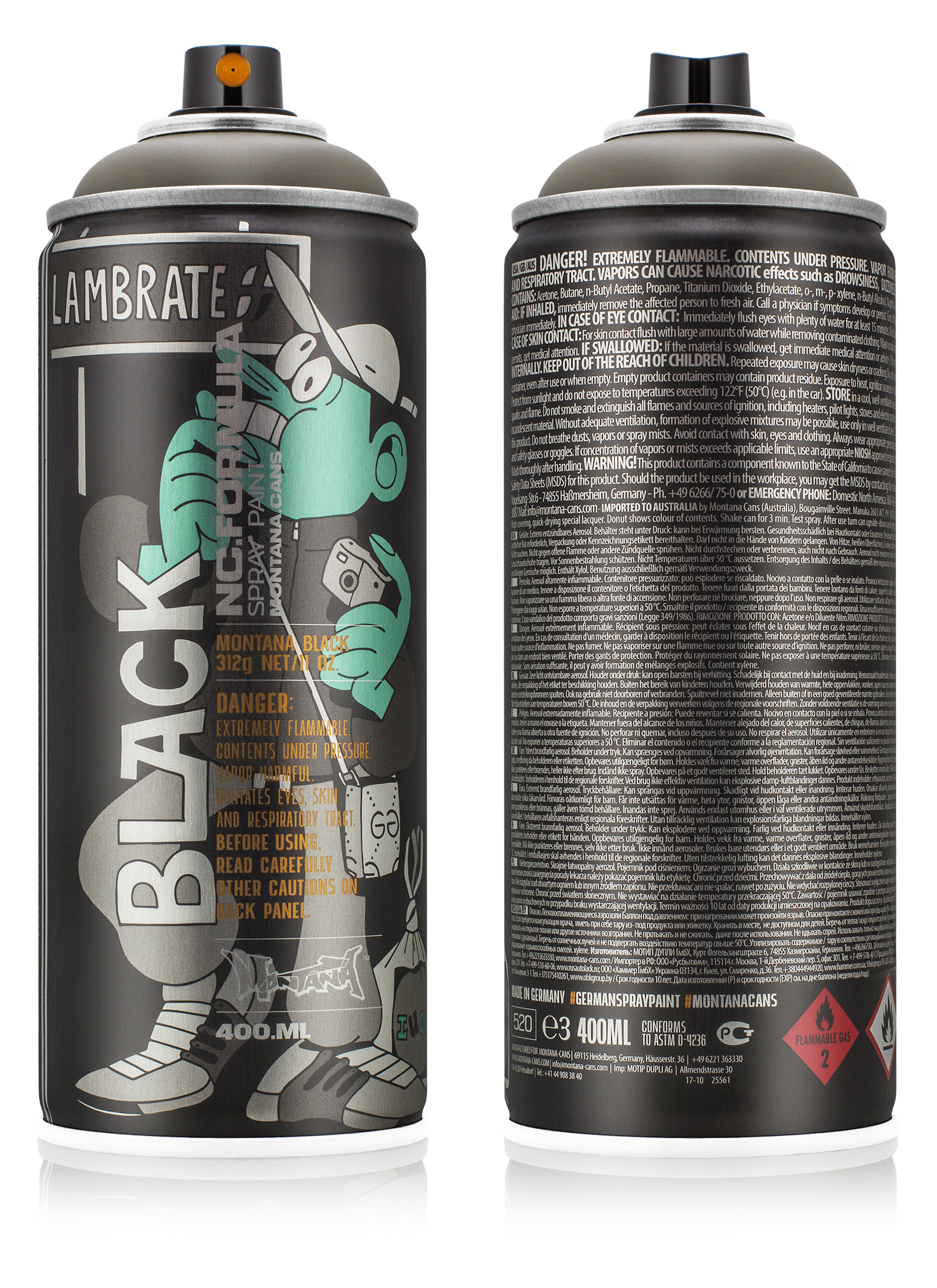 MONTANA-BLACK-ARTIST-EDITION-LUGOSIS-400ML BLACK Artist Edition LUGOSIS