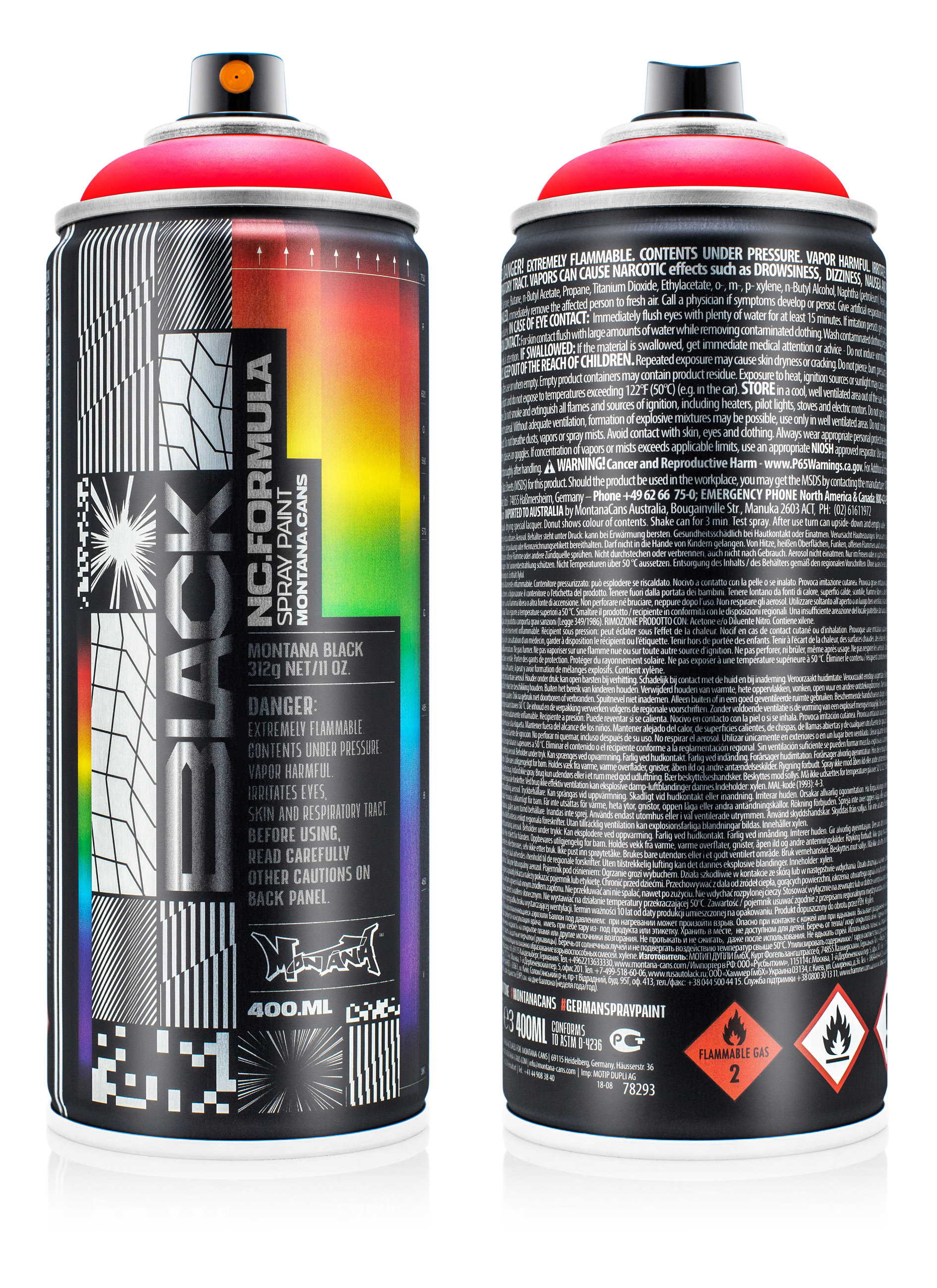 MONTANA-BLACK-ARTIST-EDITION-PANTONE-400ML BLACK Artist Edition PANTONE