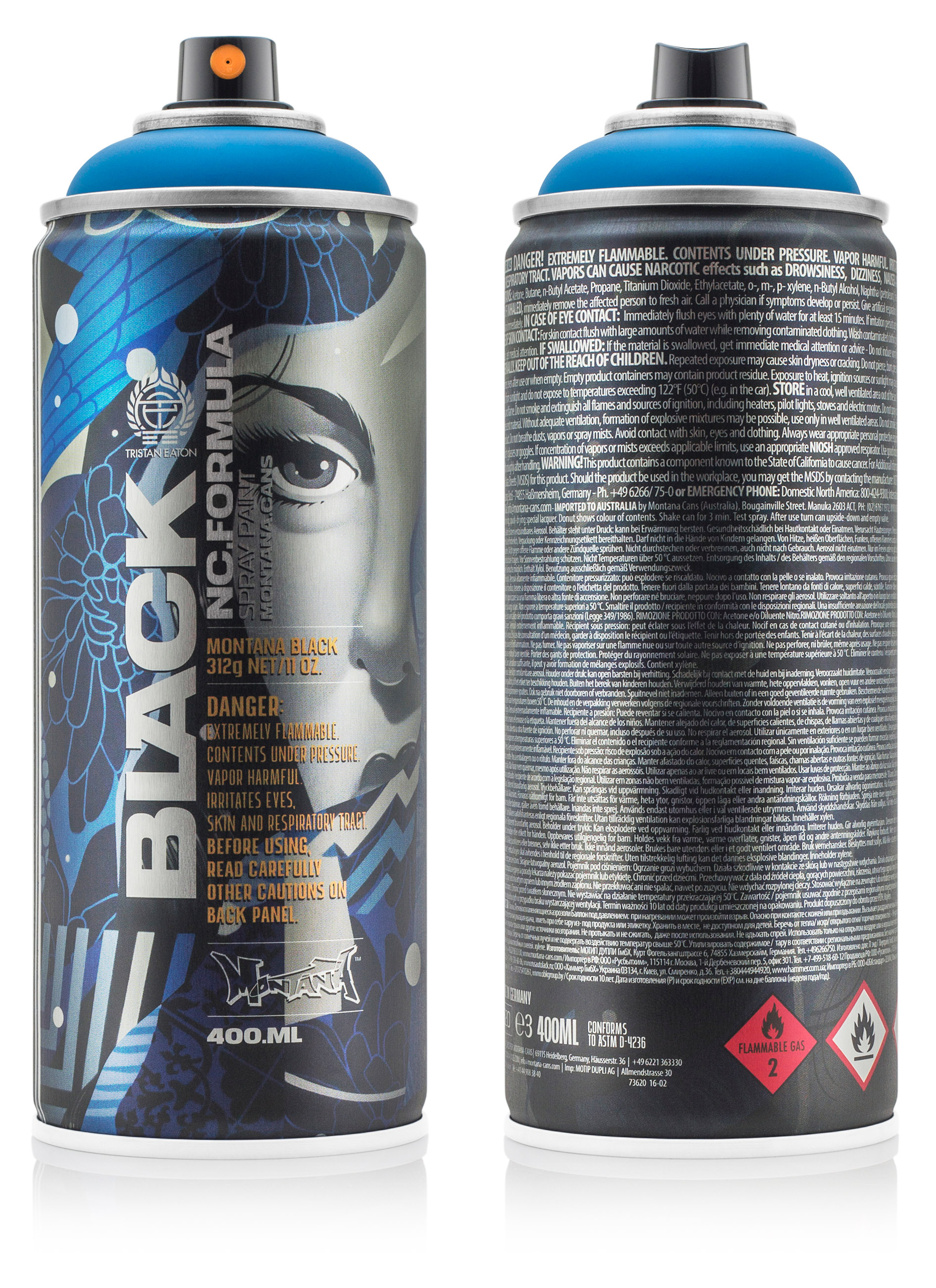 MONTANA-BLACK-ARTIST-EDITION-TRISTAN-EATON-400ML BLACK Artist Edition Tristan Eaton