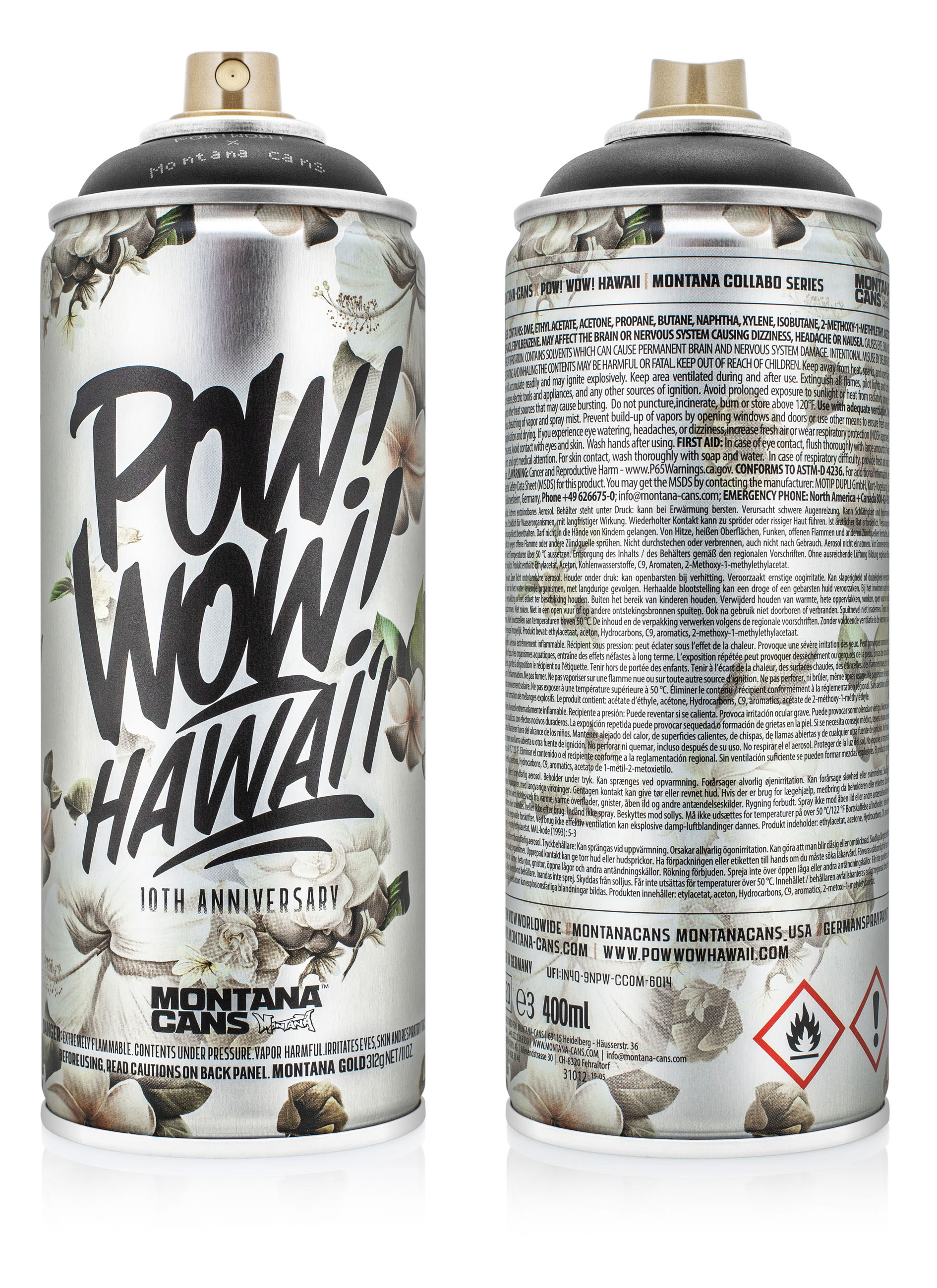 MONTANA-CANSXPOW-WOW-HAWAII-ANNIVERSARY MONTANA CANS X POW! WOW! HAWAII 10TH ANNIVERSARY