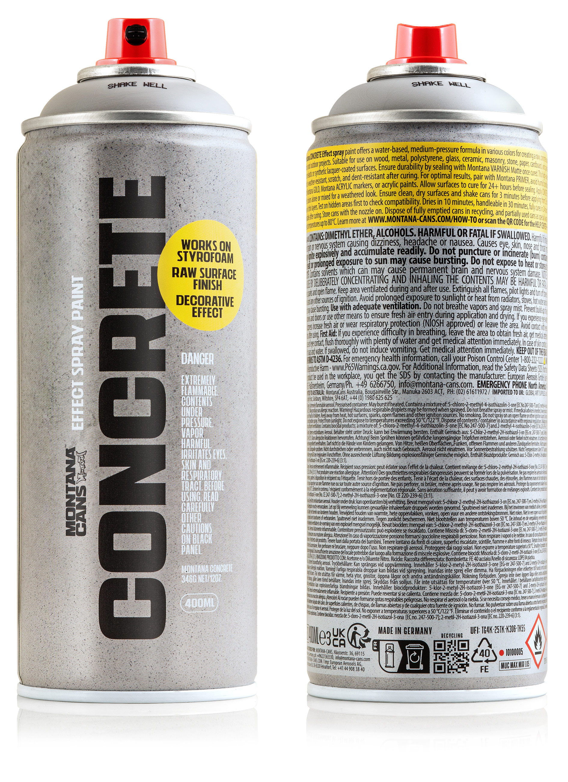 Montana CONCRETE 400ml Montana CONCRETE 400ml