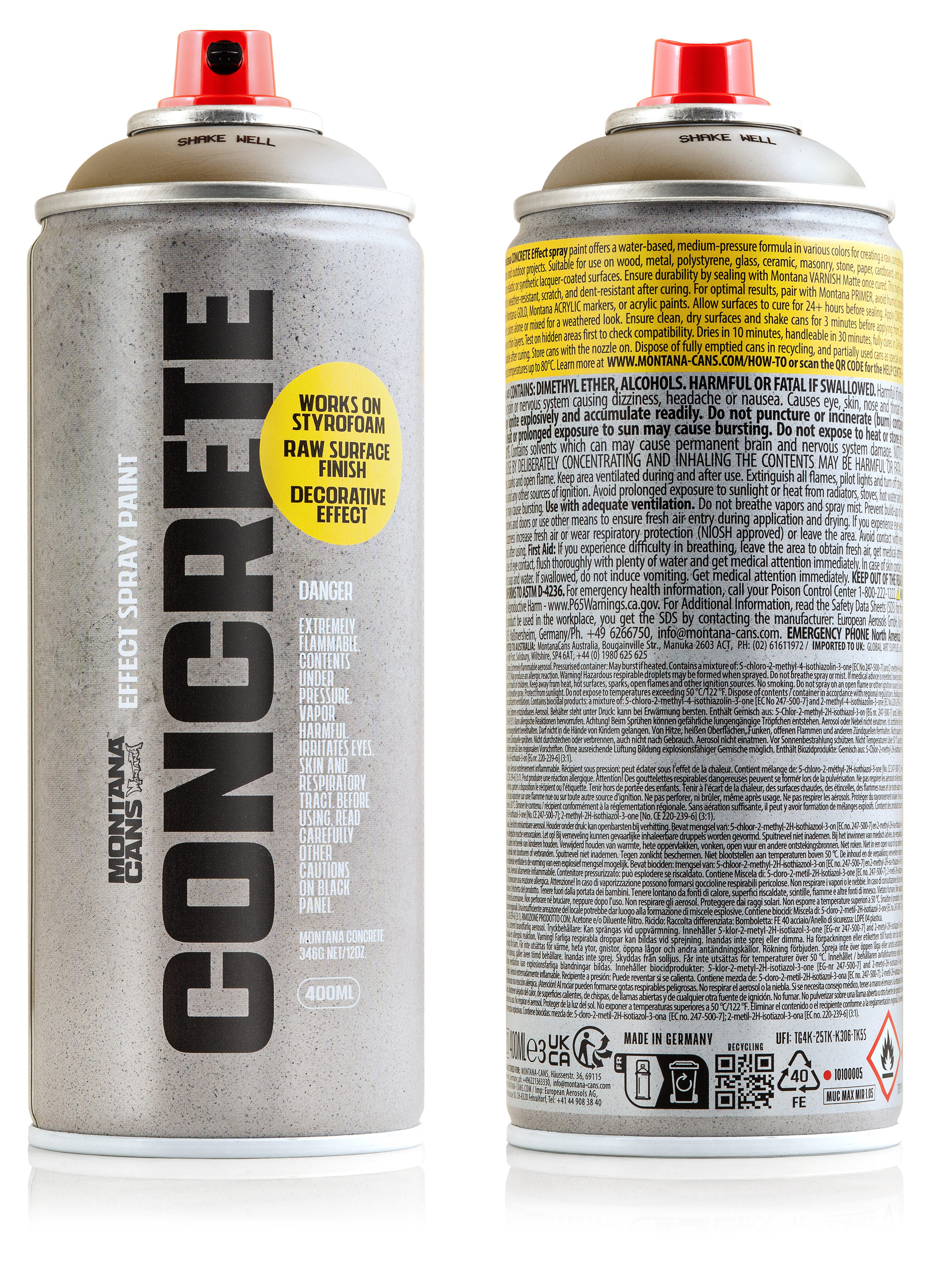 Montana CONCRETE 400ml Montana CONCRETE 400ml