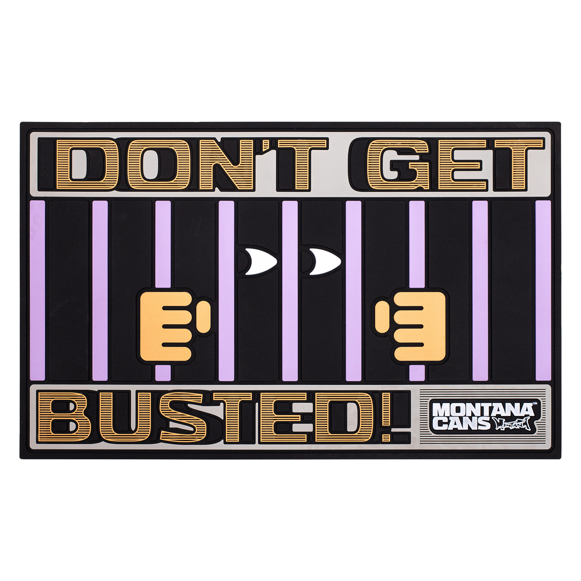 Montana Counter Mat - DON´T GET BUSTED Montana Counter Mat - DON´T GET BUSTED