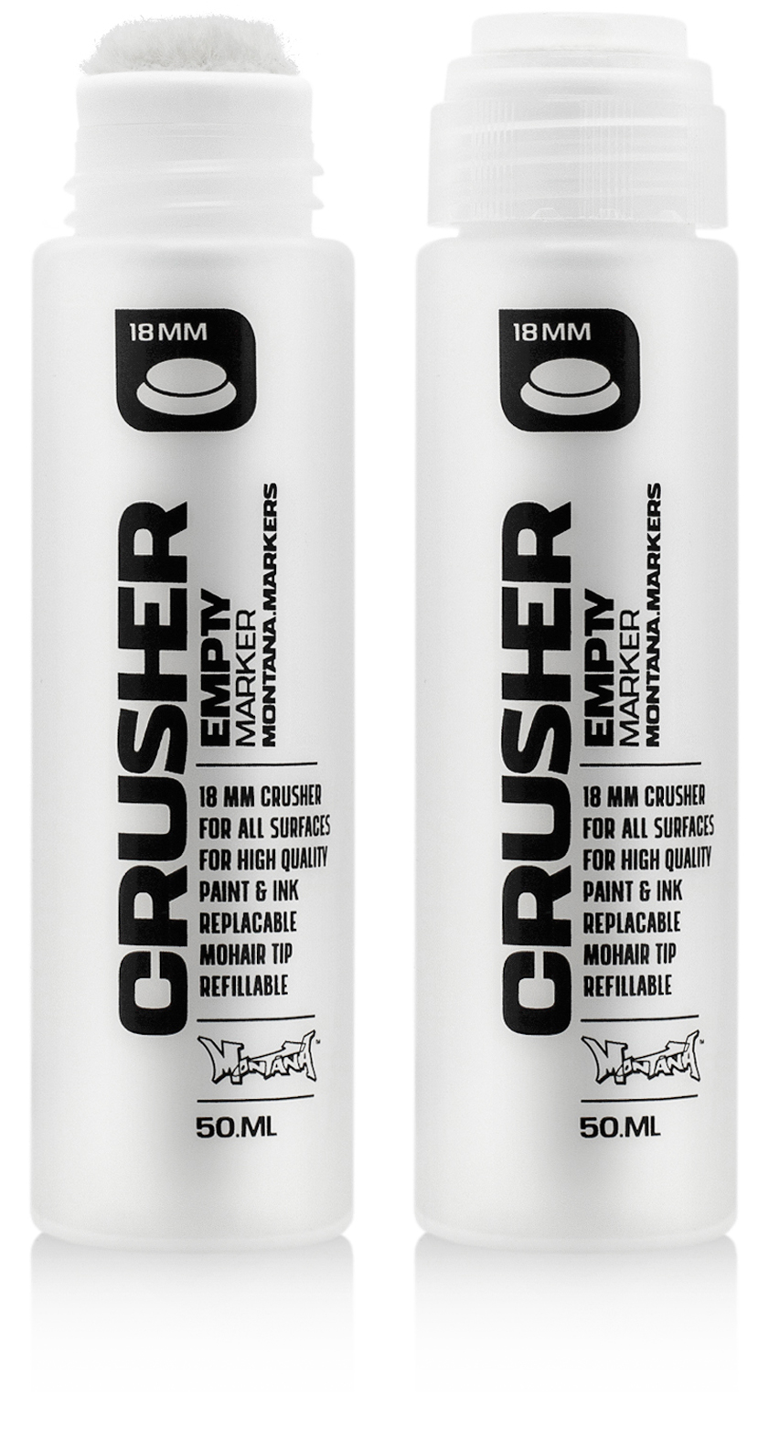 Montana Empty Crusher 18mm / 50ml