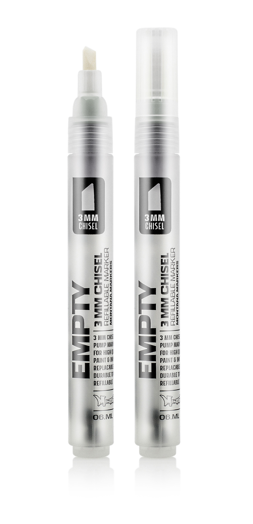 MONTANA-EMPTY-MARKER-3MM-CHISEL-02 Montana Empty Marker 3mm Chisel Tip