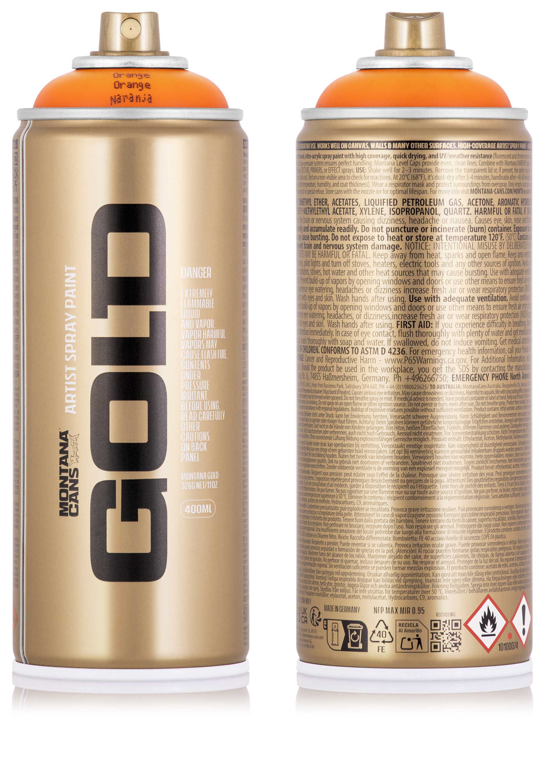 Montana GOLD 400ml - Colors
