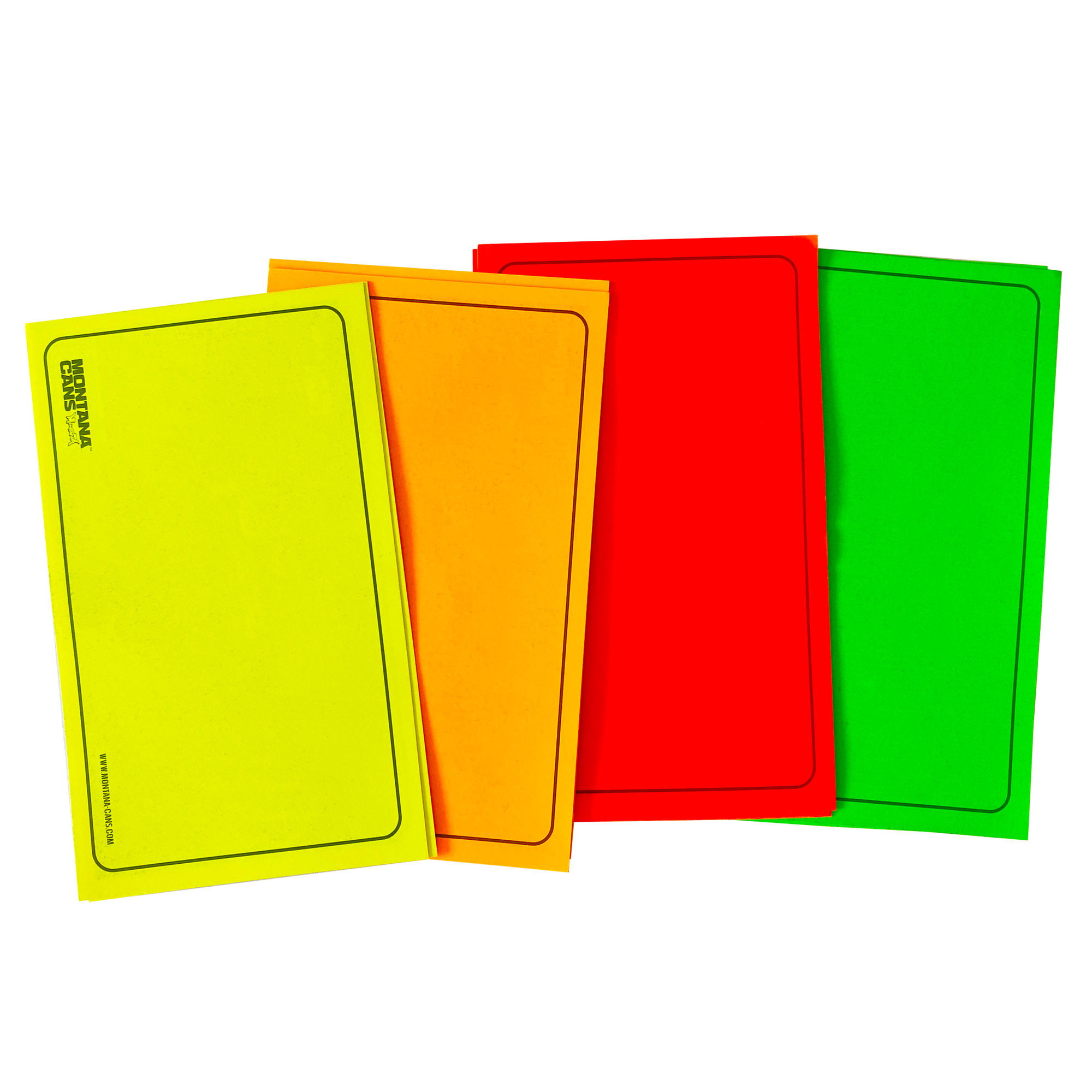 Montana Neon Blank Sticker Pack Montana Neon Blank Sticker Pack