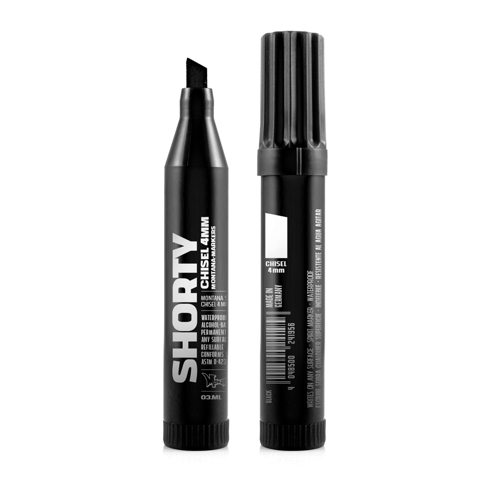 Montana Shorty Marker 4mm - Black Montana Shorty Marker 4mm - Black