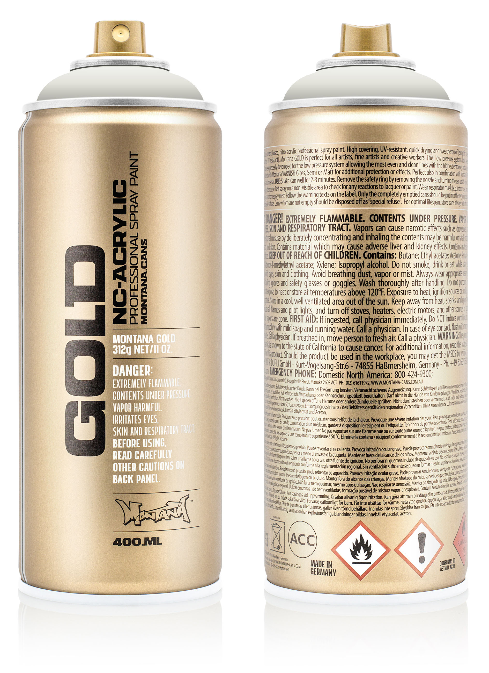 Montana GOLD 400ml - Colors